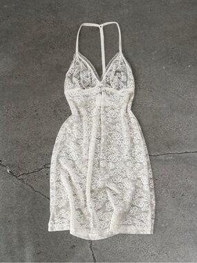 Cosabella Ivory Floral Lace Slip